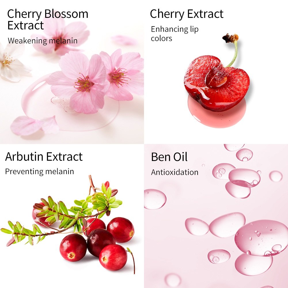 LANBENA Serum Son Môi Dưỡng Làm Sáng Môi Lì Mịn Như Nhung Dưỡng Ẩm Không Khô 4ml