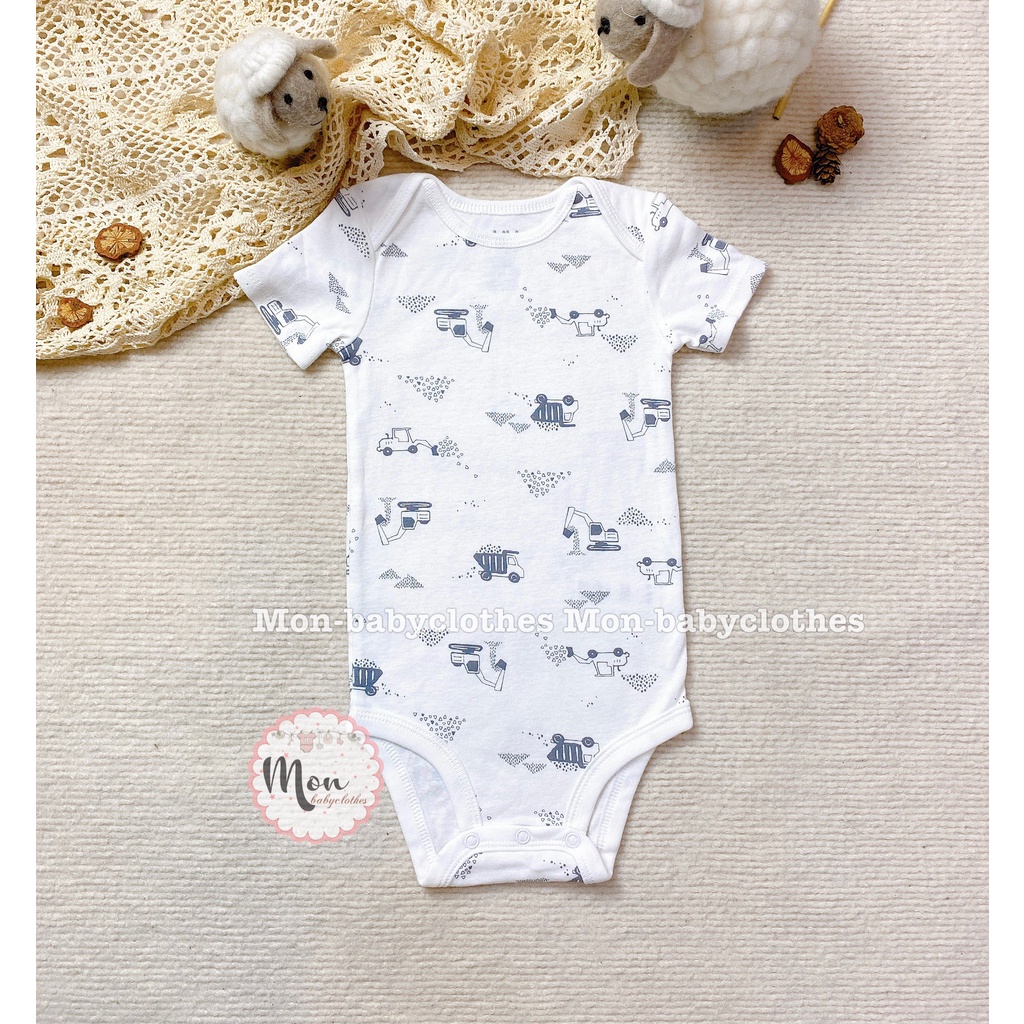 ÁO body chip cộc tay 18-24 tháng
