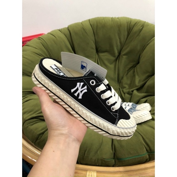 Giày Lười Slip On Nữ, Giày Sục Thể Thao Độn đế 3cm Canvas Ny Hot Trend