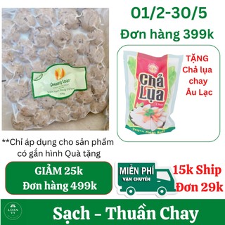 500g nấm viên đông cô chay phương loan thơm ngon thuần chay - thực phẩm chay loan vy + tặng chả lụa chay âu lạc đơn 399k