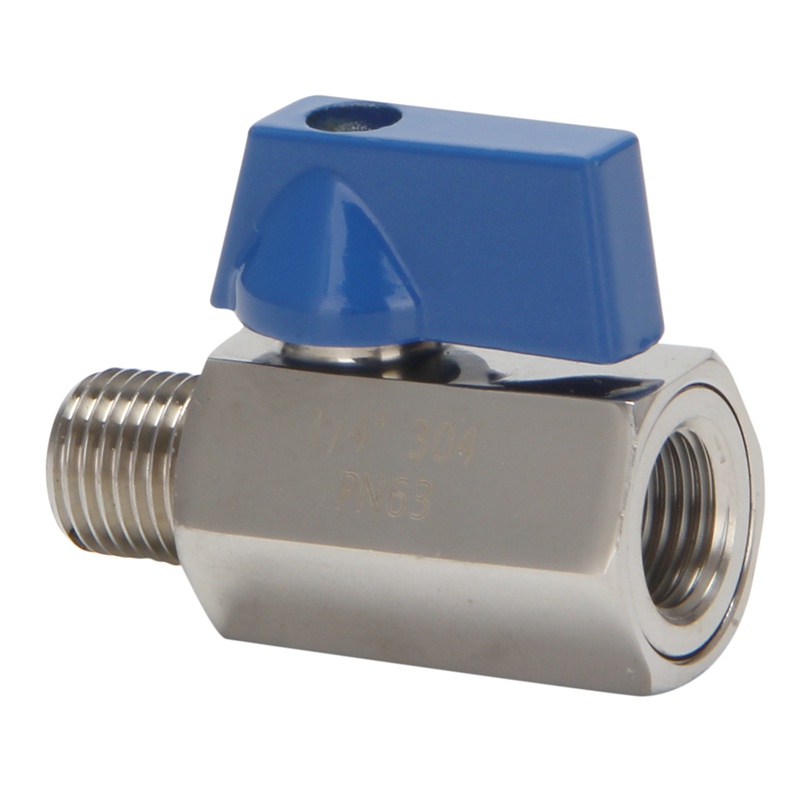 Van bi 1 '2 inch Van bi nhỏ bằng thép không gỉ 304 Nữ và Nam NPT Tuyệt vời cho Van điều khiển lưu lượng đầu vòi hoa sen