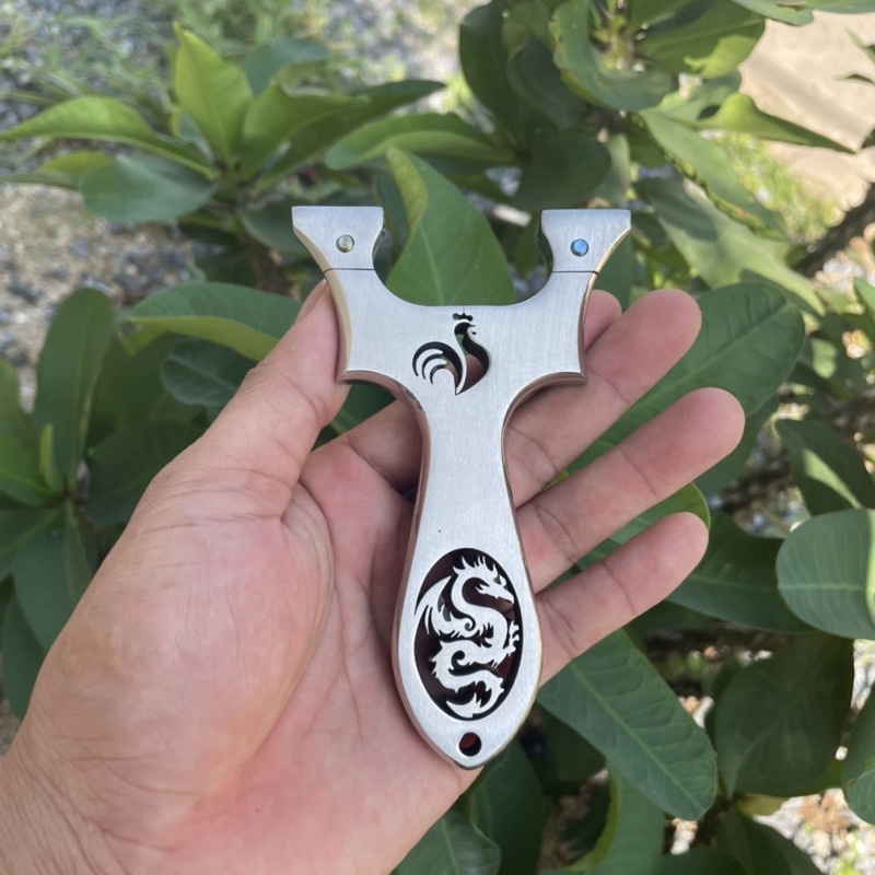 Ná Cao Su Inox 304 Chạc 7.4  Bóng Gương Bo Cạnh.