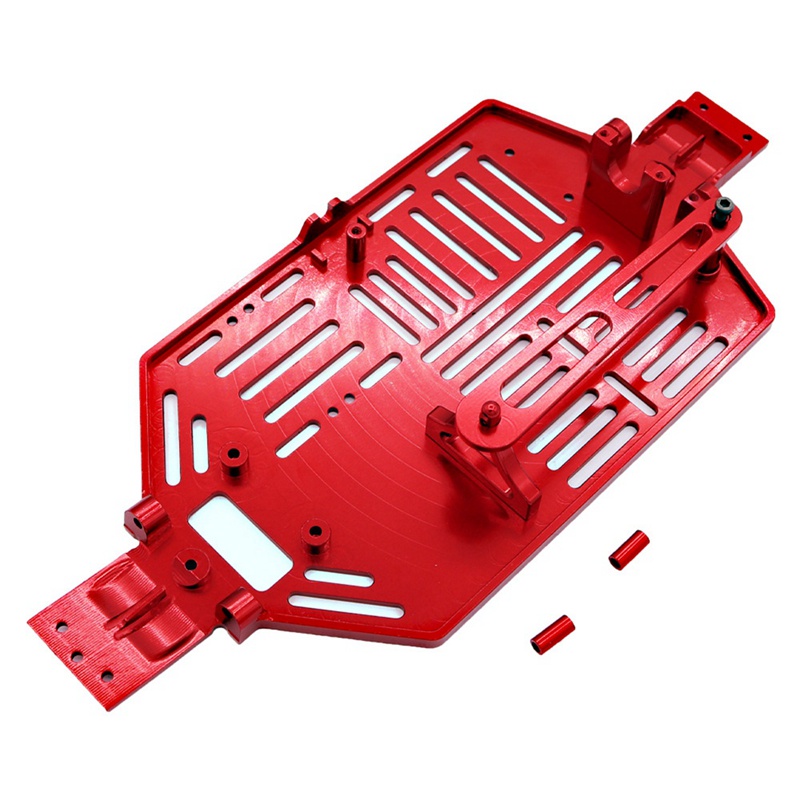 Tấm Pin Khung Gầm Bằng Kim Loại Màu Đỏ Thay Thế Cho Xe Hơi Điều Khiển Từ Xa SG1603 SG1604 SG1605 UDIRC UD1601 UD1603 UD1607 1 / 16