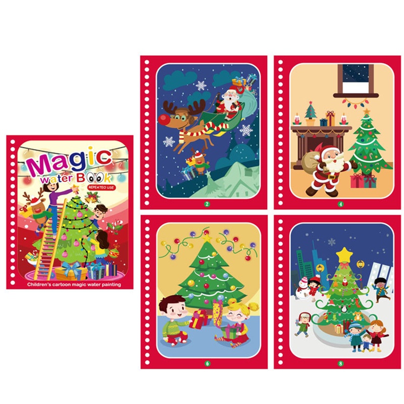 Tranh tô màu nước ma thuật