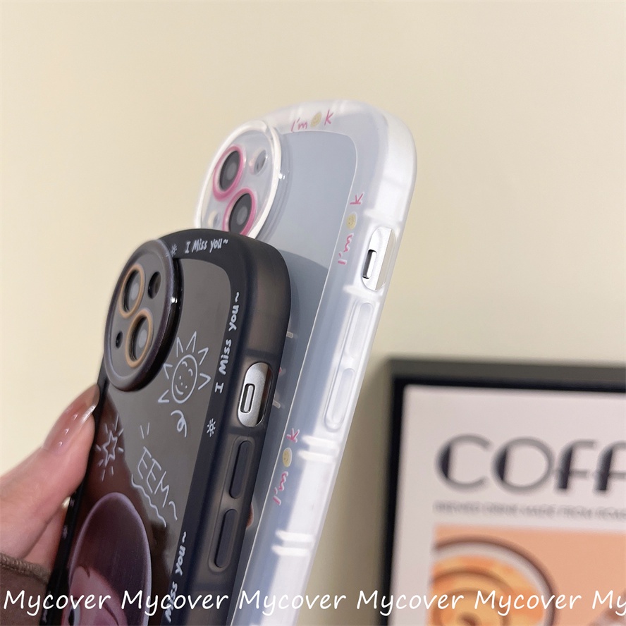 Ốp Điện Thoại Chống Sốc In Hình Bé Trai Bé Gái Cho iPhone 14 13 12 11 Pro Max Xs XR X 8 7 6 Plus SE 2020