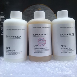 BỘ PHỤC HỒI TÓC ĐỈNH CAO MAXPLEX ( thay thế cho Olaplex) 500mlx3 *NEW*