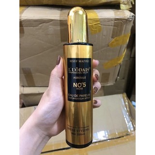 Xịt dưỡng tóc hương nước hoa Liyang No5 Noir