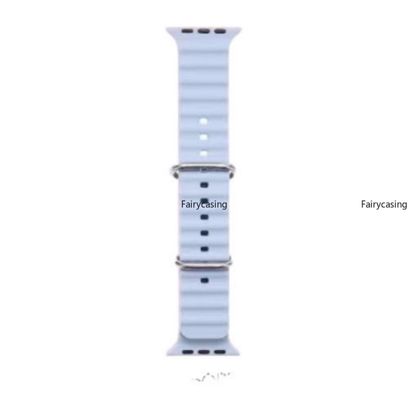 Dây Đeo Bằng silicone Cho Đồng Hồ Thông Minh Apple watch 49mm 45mm 44mm 40mm 41mm 42mm 38mm 8 7 6 5 4 3 SE