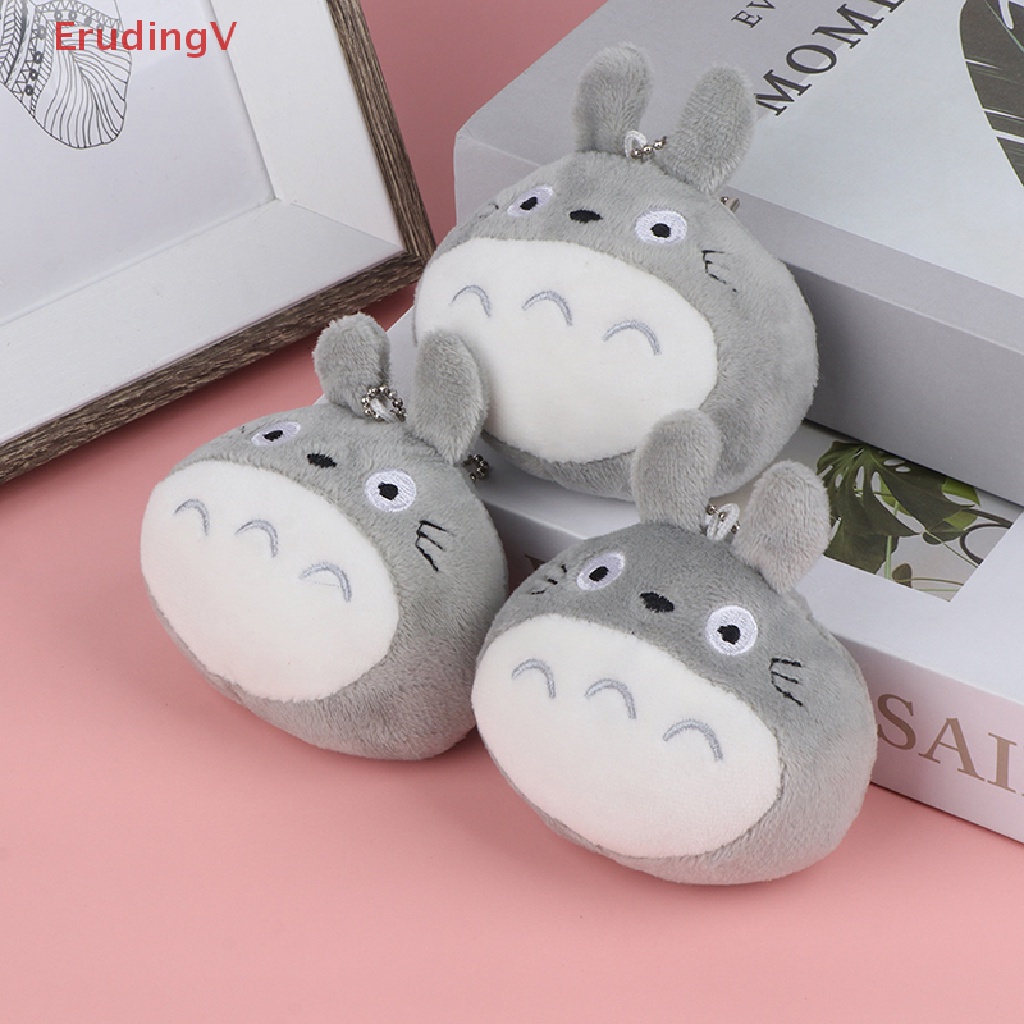 [ErudingV] Móc Khóa Búp Bê Totoro Hoạt Hình Trang Trí Túi Xách Làm Quà Tặng Mới