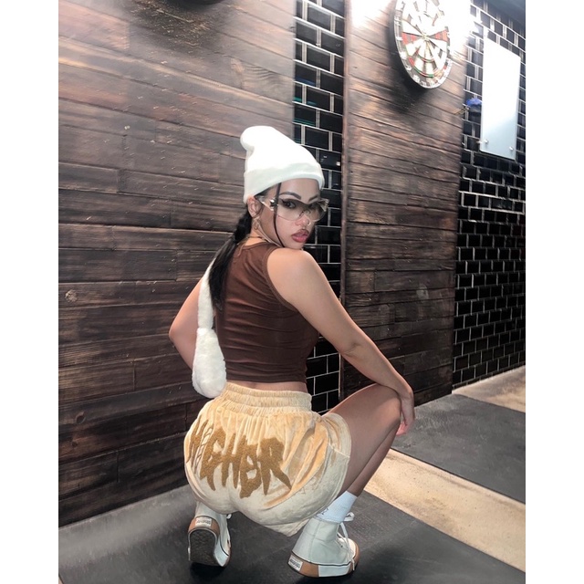 Quần Nhung Đùi Ngắn - Higher Velour Shorts