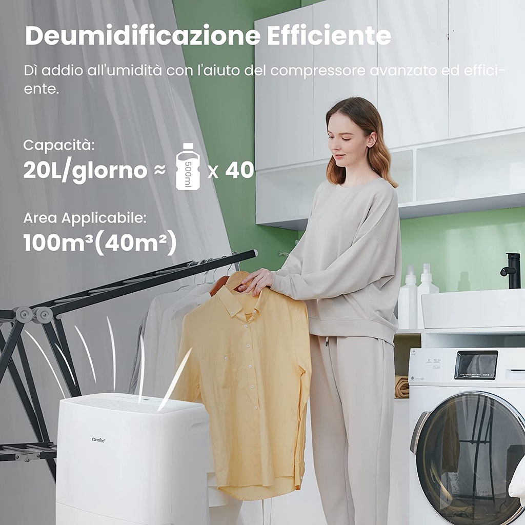 Máy hút ẩm Comfee MDDP CF-DEHU-20 20L/ngày