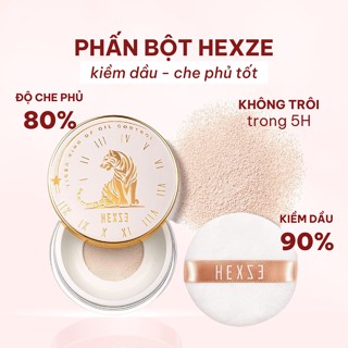 HEXZE phấn bột siêu mịn nâng tone đẹp tự nhiên