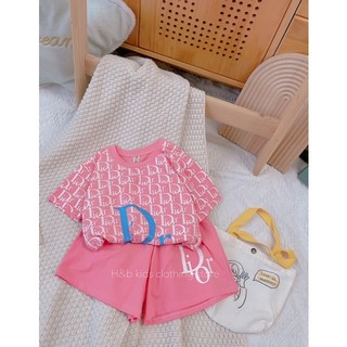 Bộ hè cotton d.or bé gái 23-40kg