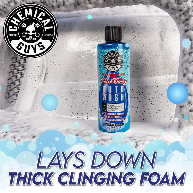 Dung dịch rửa xe Siêu Bóng Chemical Guys Glosswork Auto Wash - 480 ml