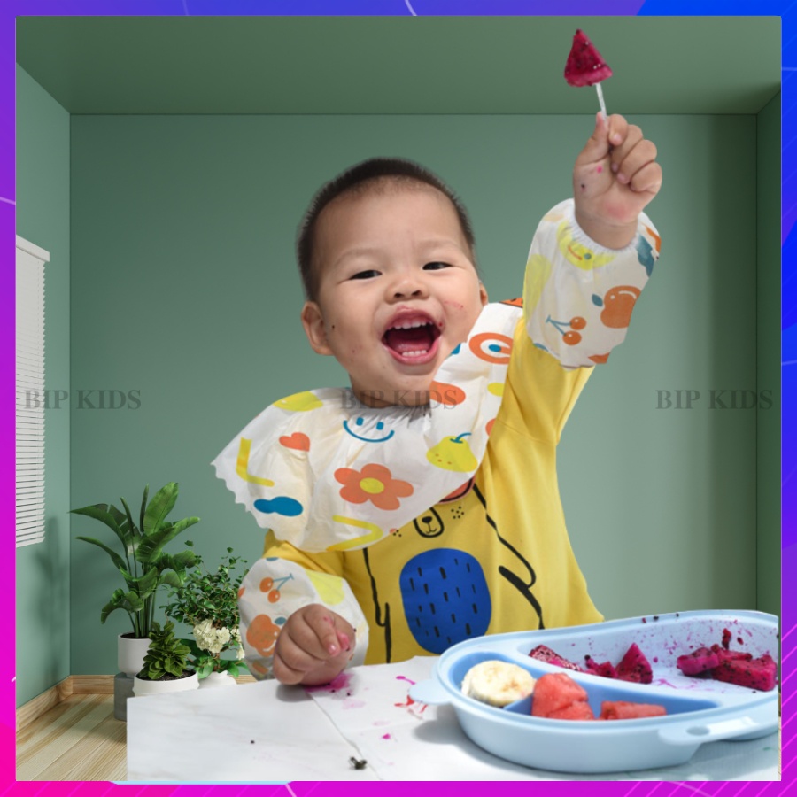 Bọc tay áo chống bẩn cho bé, Bọc tay áo chống nước cho bé (Set 10 - 20 đôi)