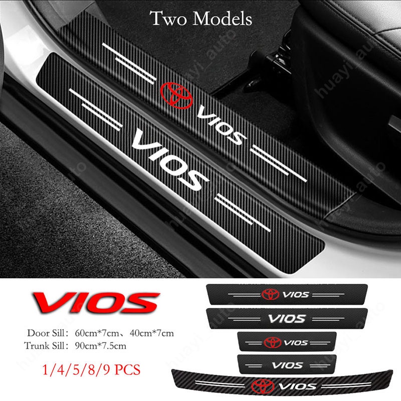 Miếng Dán Chống Trầy Không Thấm Nước Bảo Vệ Cốp Xe Hơi Toyota Vios