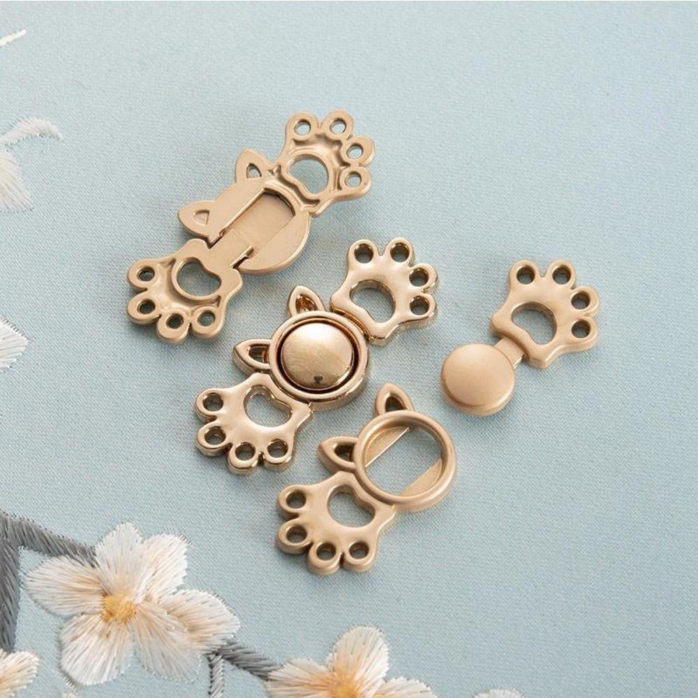 MXGOODS Ghim Cài Thắt Lưng Quần Jean Hình Bàn Chân Mèo Dễ Thương Thời Trang