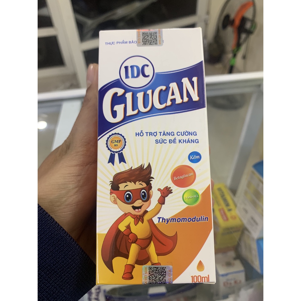 IDC GLUCAN - HỖ TRỢ TĂNG CƯỜNG TIÊU HÓA, GIÚP ĂN NGON MIỆNG