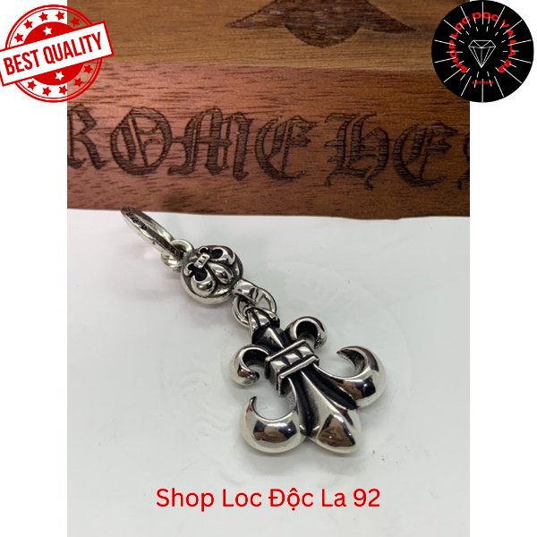 Mặt dây chuyền Chrome Heart Anchor bạc cao cấp fullbox - Shop Lộc Độc Và Lạ 92