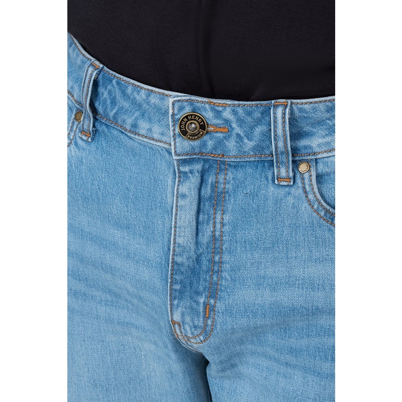 Quần Jeans nam form vừa , thời thượng, trẻ trung, chất liệu cao cấp John Henry - JN23SS11-RGUS