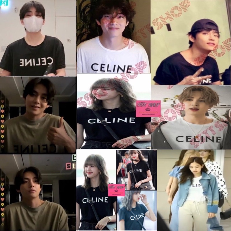 Áo BTS V Jimin Jennie Lisa CALINE