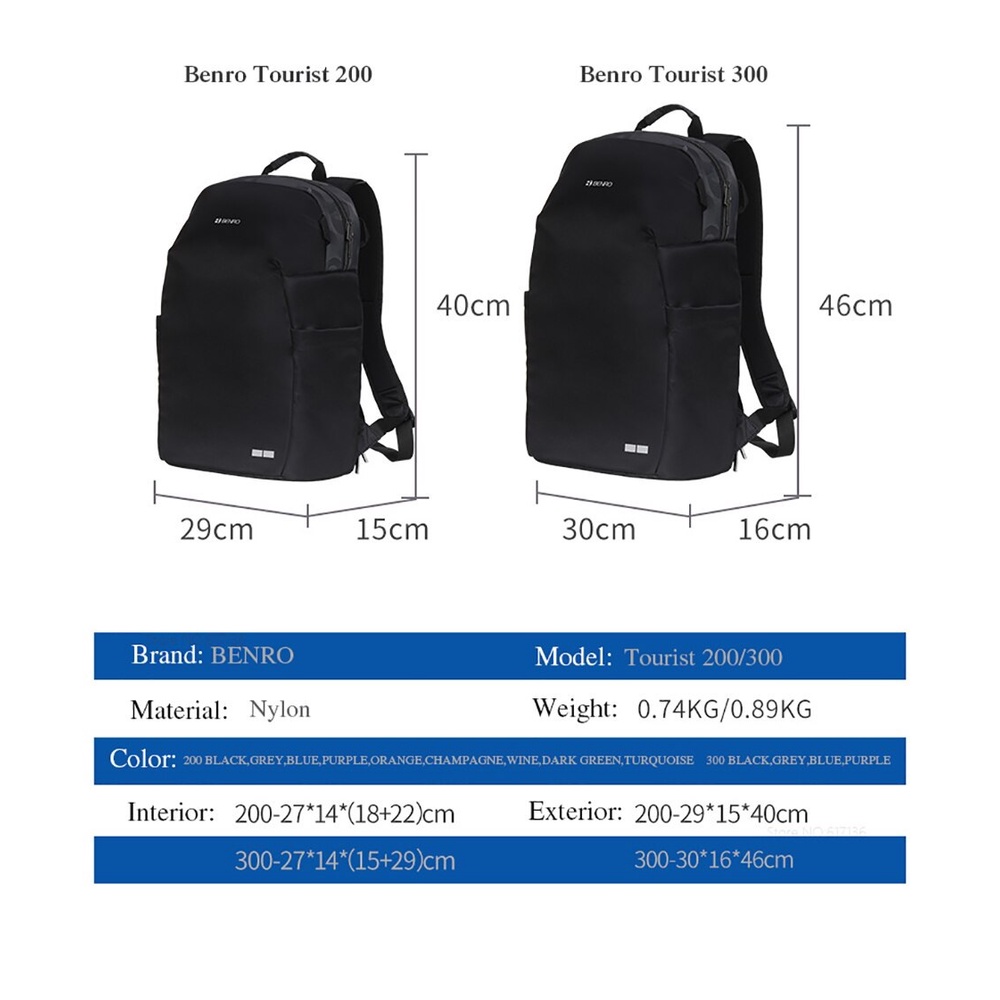 Balo Benro Tourist 200