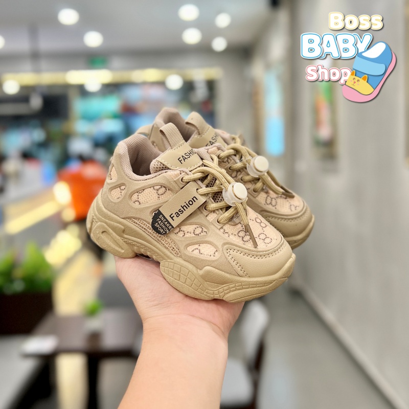 Giày Thể Thao Cho Bé Trai Bé Gái Từ 4 - 12 Tuổi Vải Lưới Thoáng Khí Kháng Khuẩn êm chân Năng Động