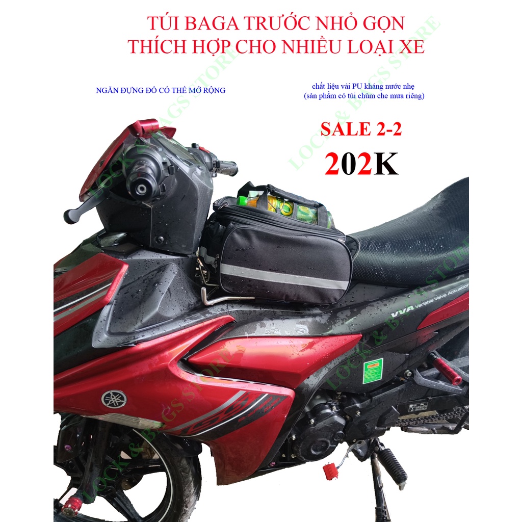 TÚI BAGA GIỮA XE MÁY [EXCITER-WINER-RAIDER-SATRIA-SONIC-SIRIUTS-WAVE]