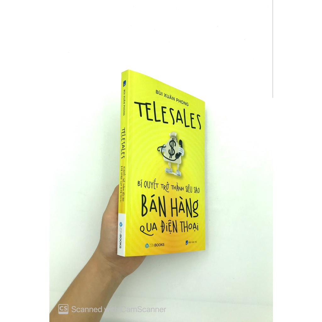 Sách - Bí Quyết Trở Thành Siêu Sao Bán Hàng Qua Điện Thoại - TeleSales