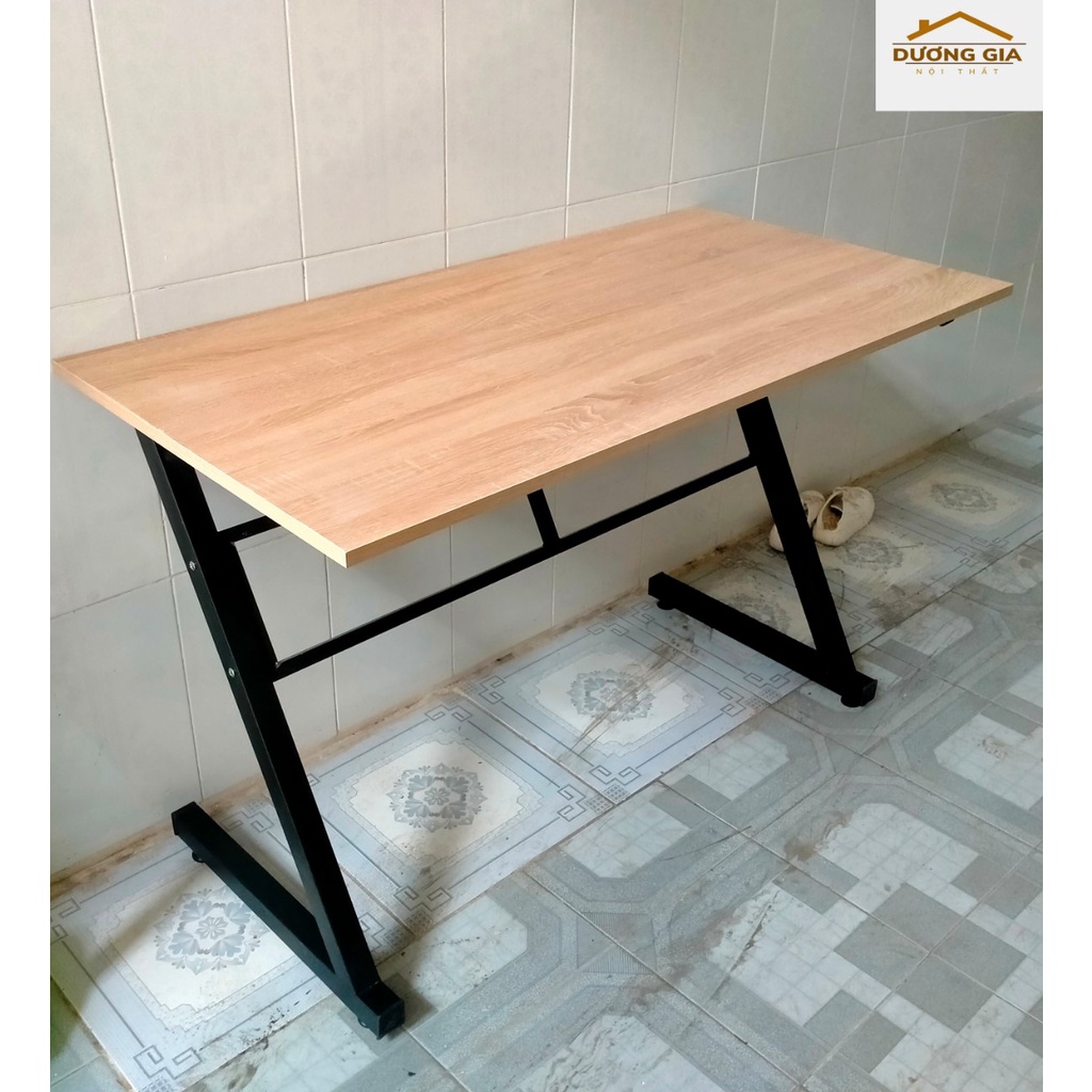 Bàn làm việc, bàn học chữ Z K U mặt gỗ MDF chân sắt sơn tĩnh điện | BigBuy360 - bigbuy360.vn