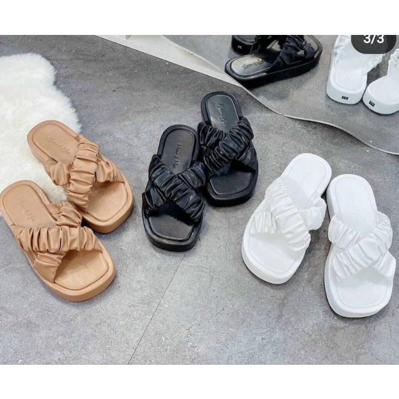 dép bánh mì bigsize quai nhúng chéo size 35-44