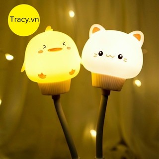 Đèn ngủ mini cắm điện cổng usb hình thỏ ,hình mèo ,hình gàdễ thương