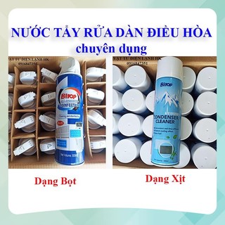 Nước tẩy rửa dàn máy lạnh chai xịt vệ sinh điều hòa dân dụng - oto ôt ô tô HK1