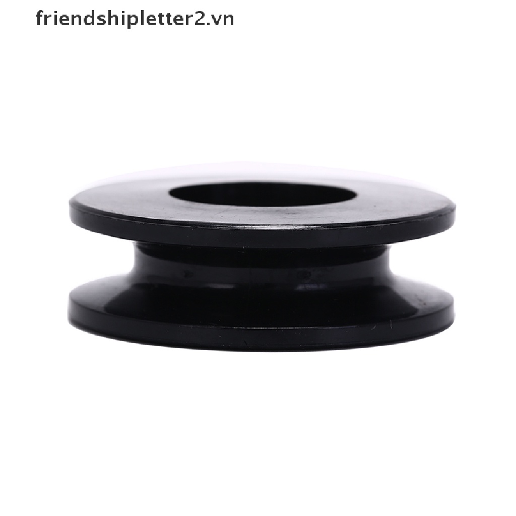 1 Bánh Xe Ròng Rọc Đen 50mm Chống Mòn Cho Tập gym .