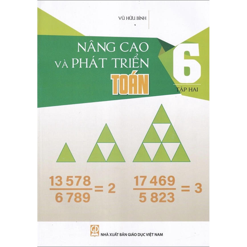 Sách - Nâng cao và phát triển toán 6 (tập 1+2)