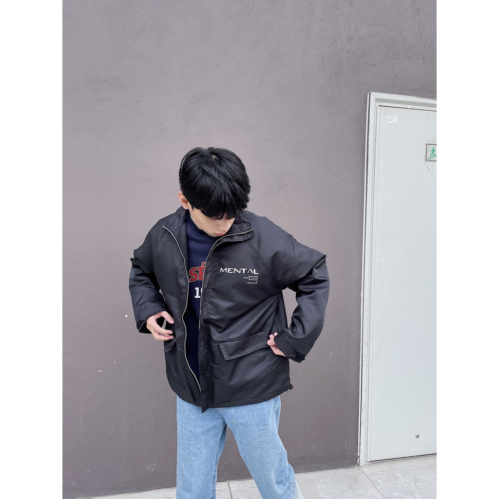 Áo khoác dù 2 lớp MENTAL® BLUR JACKET