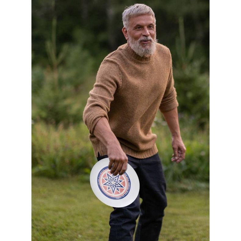 Đồ chơi Ném Đĩa Bay Frisbee nhựa 28cm White Ultra Star