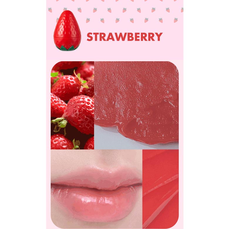 Son Dưỡng Môi Chiết Xuất Dâu Tây Mini Tonymoly 7G
