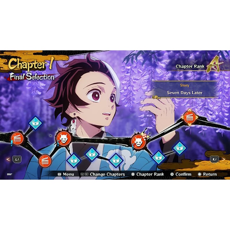 Đĩa Game PS4 Demon Slayer - Kimetsu no Yaiba - The Hinokami Chronicles