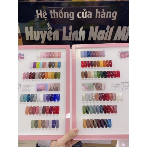 Sơn gel, sơn móng tay màu kem huaxi