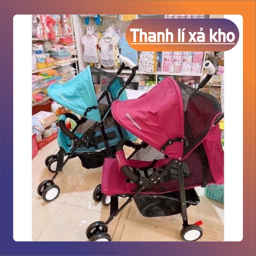 Xe đẩy sơ sinh 3 tư thế nằm ngả ngồi cho bé , gấp gọn