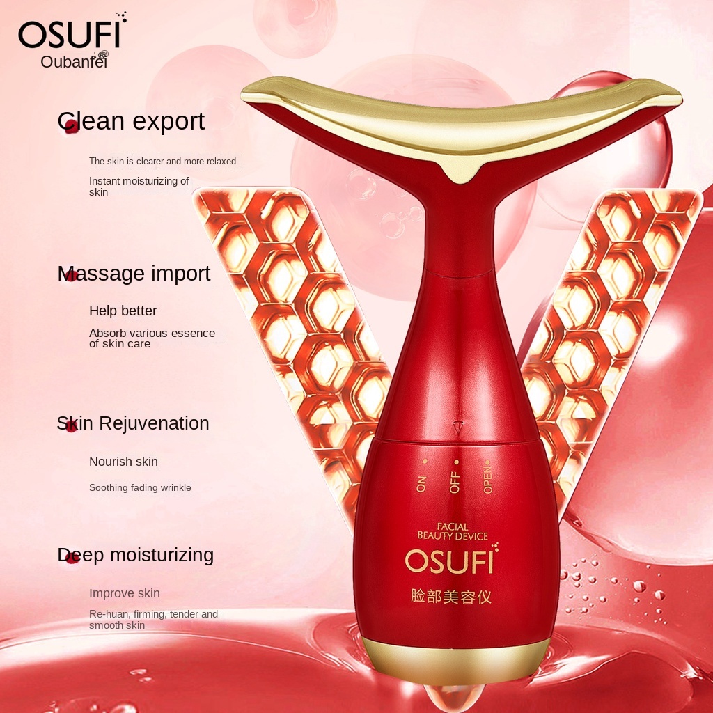 Oushufei Máy Làm Đẹp Nâng Cơ Mặt Và Làm Săn Chắc Da Loại Cá Heo Loại v / Mờ Nếp Nhăn