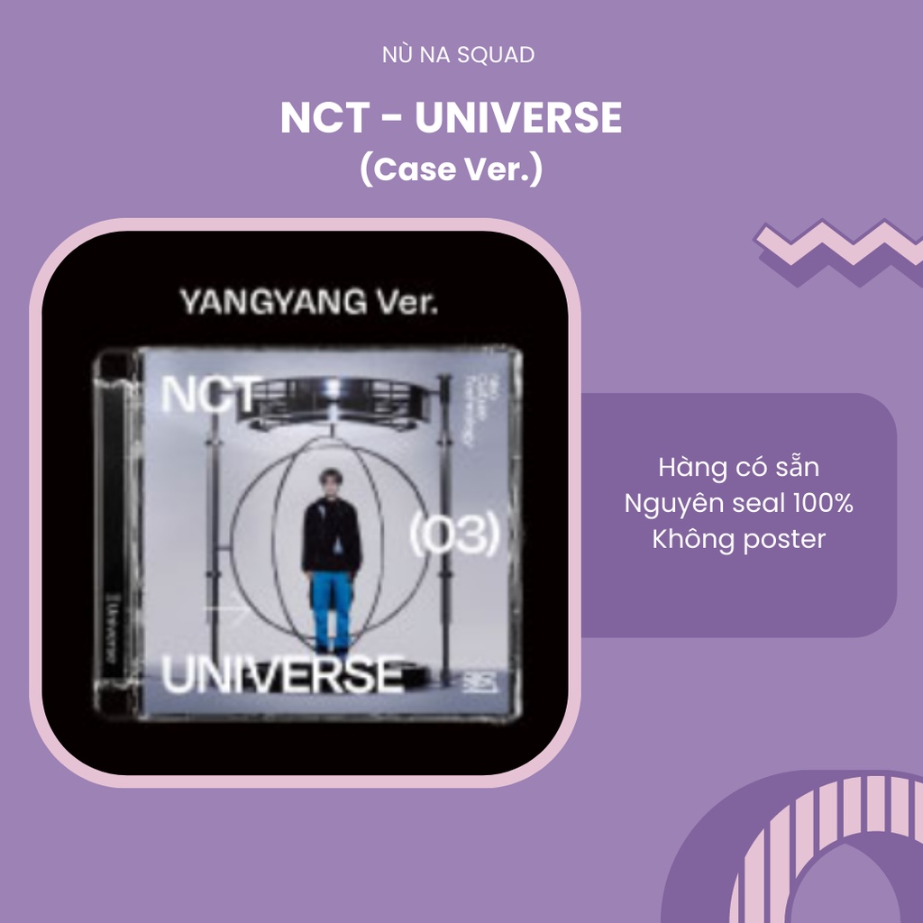 Bộ album NCT - UNIVERSE (Case Ver.)