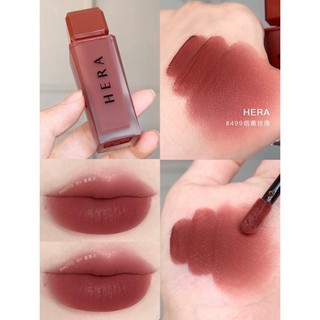 Son kem lì Hera Sensual Power Matte #499 Rosy Suede - Đỏ cánh hoa hồng khô