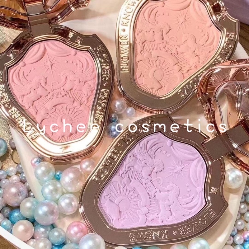 Phấn má Flower Knows Unicorn Embossed Blush