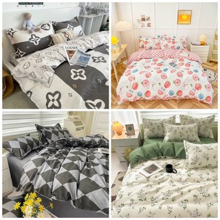 [Bộ Sưu Tậm ]Trọn Bộ 4 món vỏ Chăn Ga Gối Cotton Poly Nhập khẩu Mềm mịn Siêu Hót 2019 (Nhắn tin chọn mẫu)