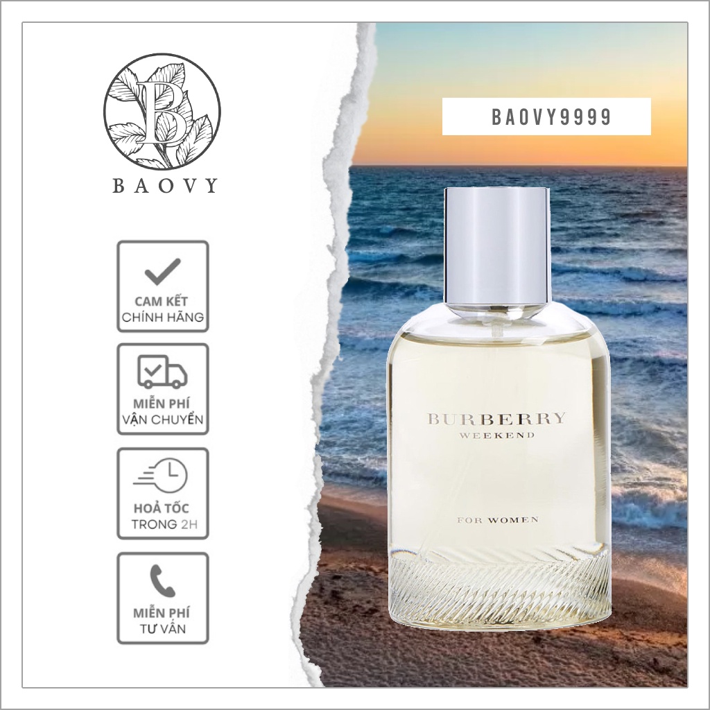 ✨ Nước hoa Burberry Weekend for Women Eau de Parfum - 10ml