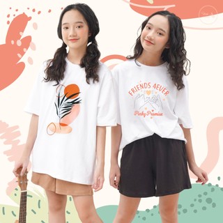 Áo Thun Bé Gái Size Đại Chất Cotton Mềm Mịn Cỡ 12 13 14 15 tuổi 40kg 50kg