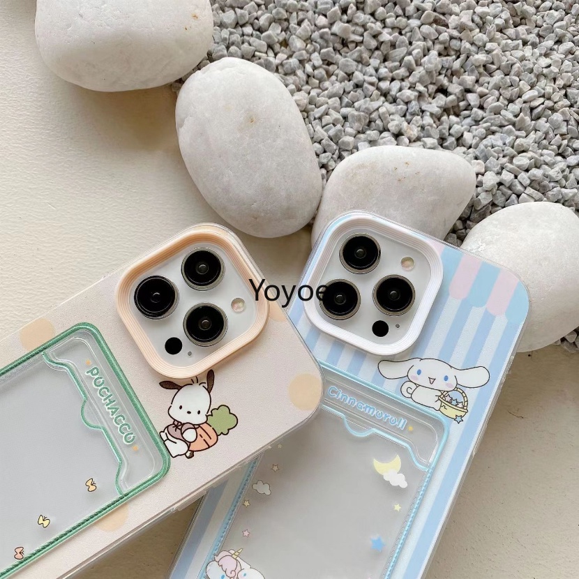 Ốp Điện Thoại Silicone Mềm Trong Suốt Chống Sốc In Hình Chó / Chippa Cho IPhone 14 Plus 11 12 13 14 Pro XS Max X XR 7 8 6 Plus Giá Đỡ