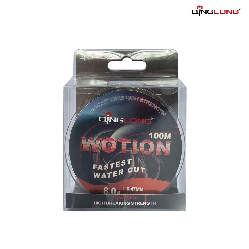 Cước câu cá, dây câu cá QingLong WOTION 100m